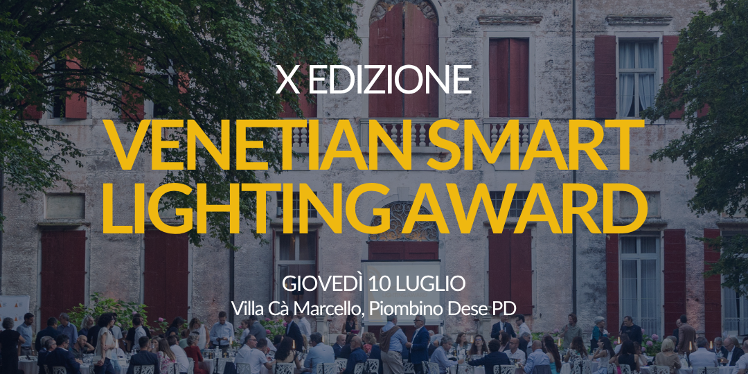 Immagine evidenza vincitori X Venetian Smart Lighting Award