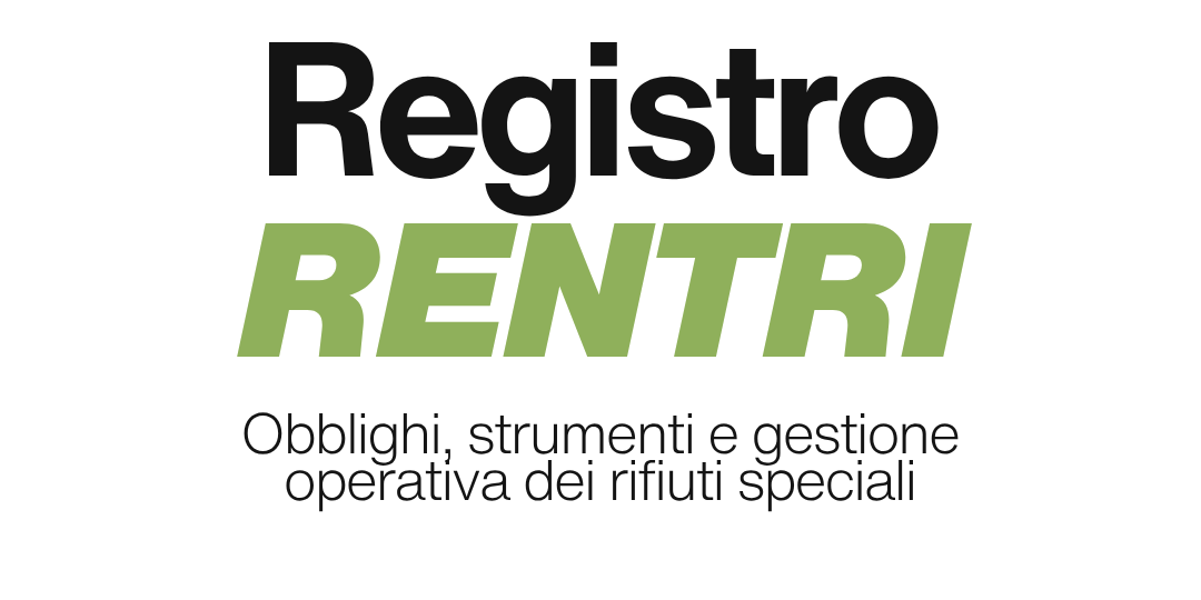 Info Webinar registro RENTRI organizzato da Lcue in Veneto